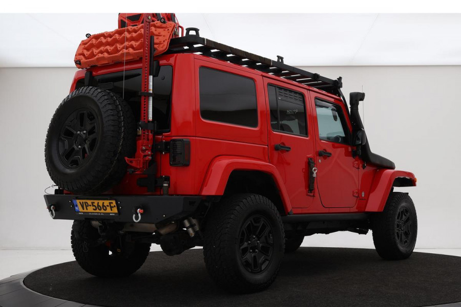 Jeep Wrangler 2.8 CRD Rubicon Unlimited | Expeditie klaargemaakt | Navigatie | Stoelverwarming | Half leder | Climate control