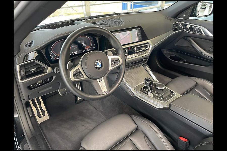 BMW 4 Serie Cabrio 420i High Executive M-Sport, Harman/Kardon, LEDER, Nek-verwarming, Electrische stoelen. . Een proefrit levert het bewijs. Neem contact op en we maken een afspraak!