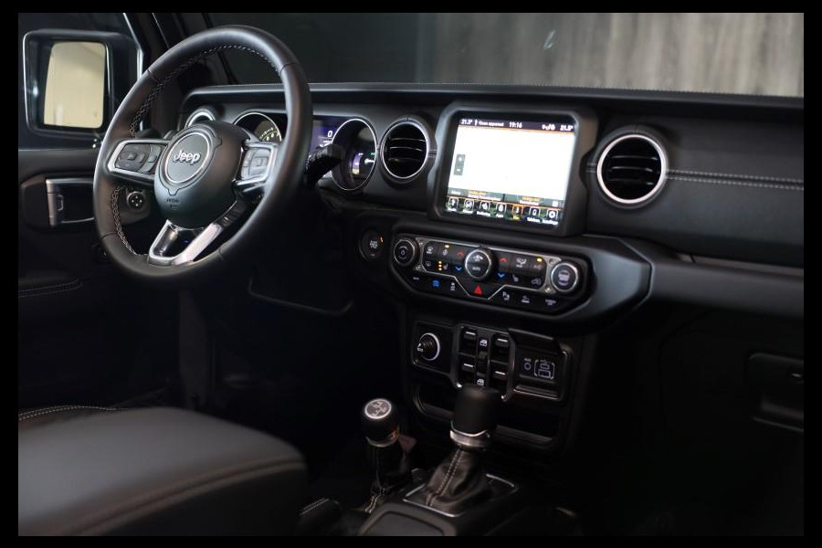 Jeep Wrangler Unlimited 4xe 380 Sahara / Cabrio / Leder / Navi / Camera / ACC / Lane Assist / Virtual Cockpit / Led / Pdc