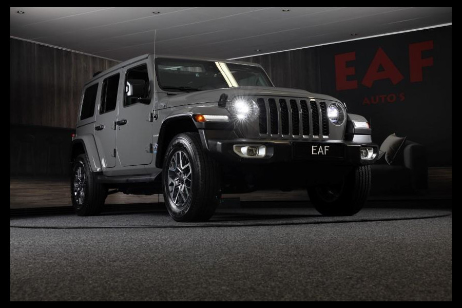 Jeep Wrangler Unlimited 4xe 380 Sahara / Cabrio / Leder / Navi / Camera / ACC / Lane Assist / Virtual Cockpit / Led / Pdc