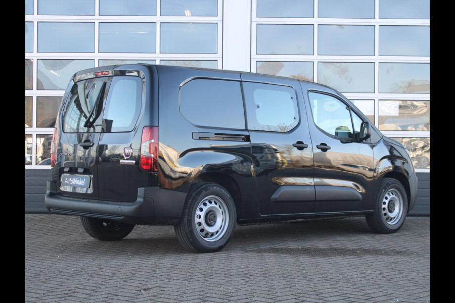 Fiat E-Doblò 136 L2 50 kWh Fiat E-Doblo 50 kWh 136 L2 | Uit voorraad leverbaar | Navi | Clima | Carplay | Deuren met ramen