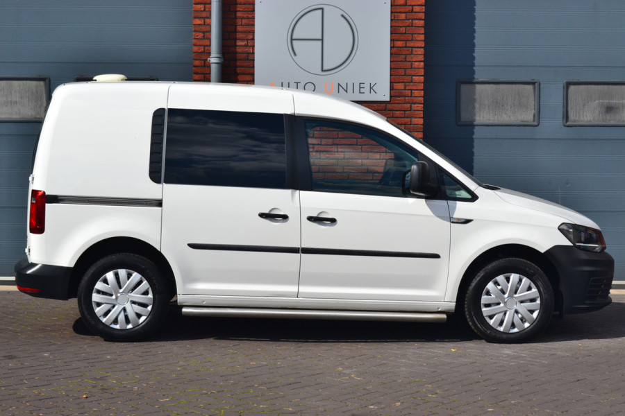 Volkswagen Caddy 2.0 TDI L1H1 EURO6, Trendline Airco, Cruise Control, Zijruit Schuifdeur