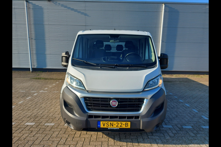 Fiat Ducato 35H 2.3 MultiJet L3H1 DC 6 Zitplaatsen,prijs is ex btw, trekhaak, Open laadbak, Pick-up, Doca