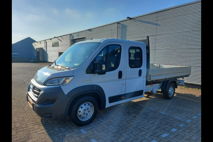 Fiat Ducato 35H 2.3 MultiJet L3H1 DC 6 Zitplaatsen,prijs is ex btw, trekhaak, Open laadbak, Pick-up, Doca