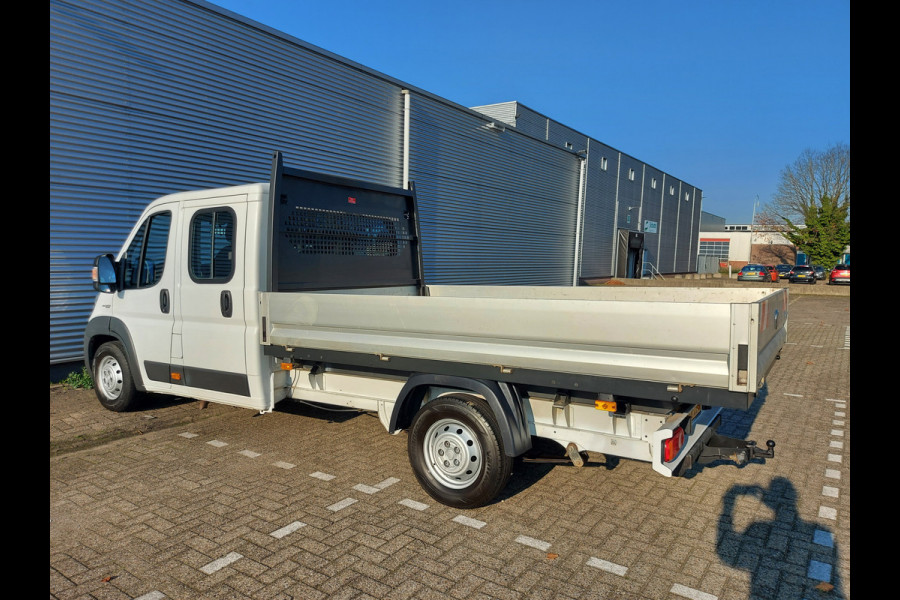 Fiat Ducato 35H 2.3 MultiJet L3H1 DC 6 Zitplaatsen,prijs is ex btw, trekhaak, Open laadbak, Pick-up, Doca