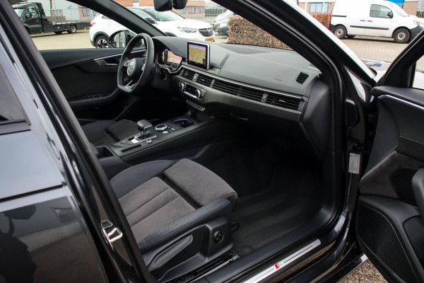 Audi A4 Avant 40 2.0TFSI S line Black Edition Facelift 190pk S-Tronic 1e|DLR|Panoramadak|Virtual Cockpit|Leder|LED Matrix|Black|19