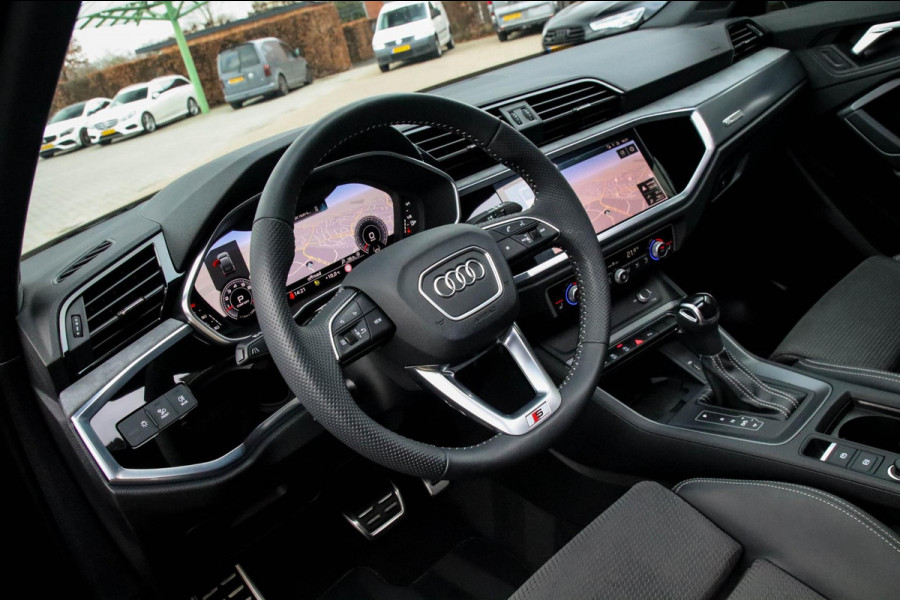 Audi Q3 Sportback 35 TFSI 1.5TFSI S Line Pro Line S 150pk S-Tronic! Panoramadak|Virtual Cockpit|LED Matrix|Leder|ACC|20inch|Black