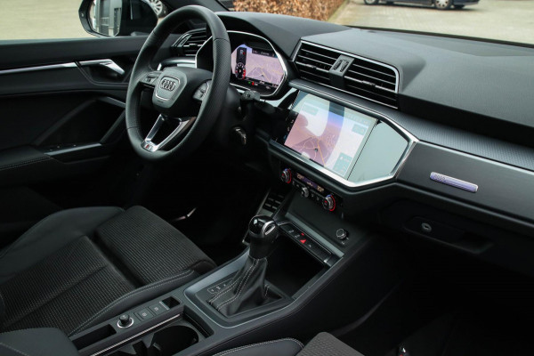 Audi Q3 35 TFSI 1.5 TFSI S Line Pro Line S 150pk S-Tronic 1e Eig|Panoramadak|Virtual Cockpit|LED Matrix|Leder|ACC|B&O|20inch|Black