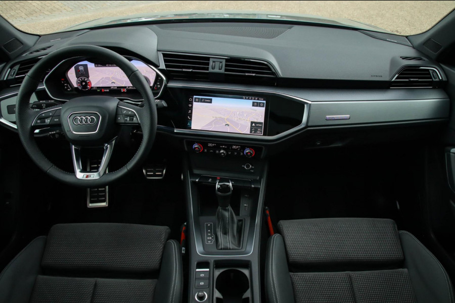 Audi Q3 35 TFSI 1.5 TFSI S Line Pro Line S 150pk S-Tronic 1e Eig|Panoramadak|Virtual Cockpit|LED Matrix|Leder|ACC|B&O|20inch|Black