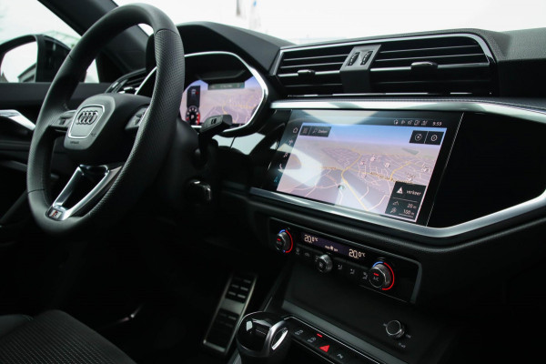 Audi Q3 35 TFSI 1.5 TFSI S Line Pro Line S 150pk S-Tronic 1e Eig|Panoramadak|Virtual Cockpit|LED Matrix|Leder|ACC|B&O|20inch|Black