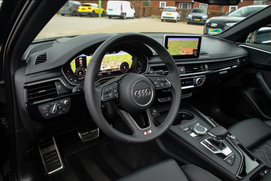 Audi A4 Avant 45 2.0 TFSI Quattro S line Black Edition Facelift 252pk S-Tronic 1e|Kuipstoelen|Panoramadak|Virtual Cockpit|Black|19