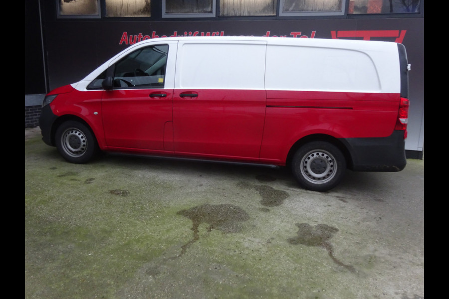 Mercedes-Benz Vito 111 CDI EXTRA LANG | LEER | NAVI | CRUISE | 2X SCHUIFDEUR | TREKHAAK | NIEUWE APK!!