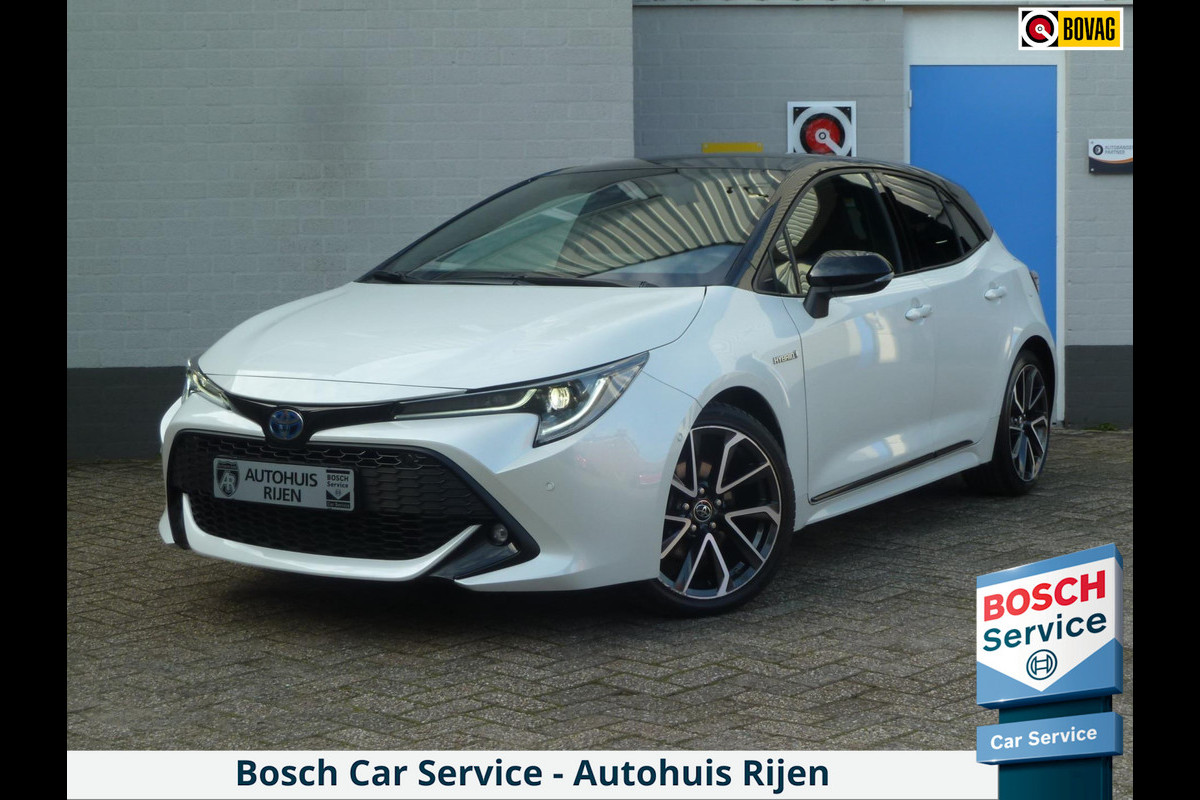 Toyota Corolla 2.0 Hybrid 184PK Executive Bi-Tone|Navi|Head-Up|Sportstoel|Adaptive-Cruise|Lane-Assist|JBL|Leder/Alcantara