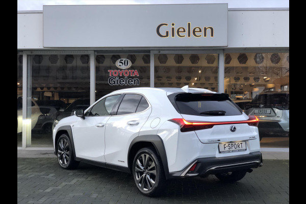 Lexus UX 250h AWD F Sport Premium | Leer, Geheugenfunctie, 360 Camera, Stoelventilatie, Stuurverwarming, Dodehoekherkenning, HUD, Uniek!