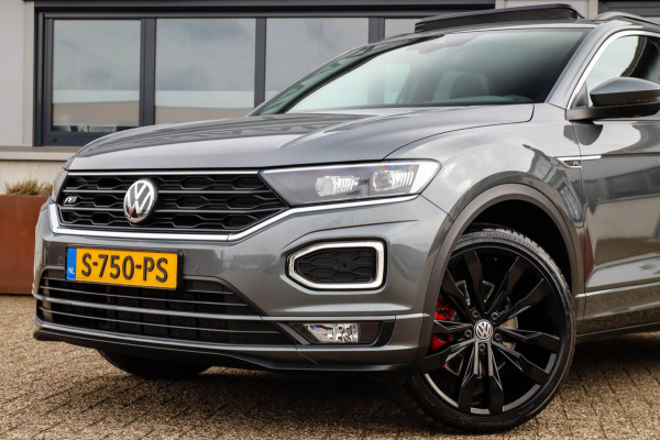 Volkswagen T-Roc 1.5 TSI Sport Business R 150pk DSG! Panoramadak|Virtual Cockpit|LED Plus|NAVI|ACC|Lane+Side|Camera|Black|Trekhaak