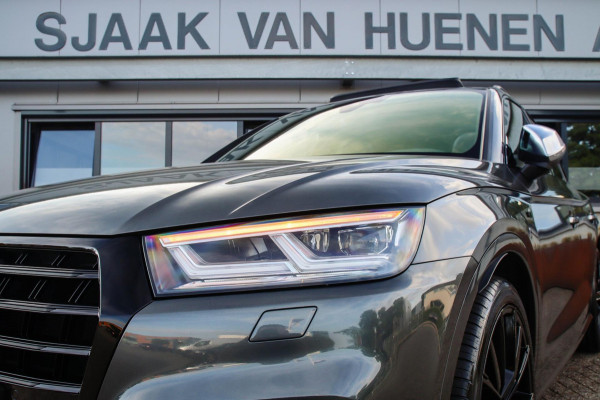 Audi SQ5 3.0TFSI Q5 Quattro S-Line 354pk Automaat! 1e Eig|DLR|Luchtvering|Kuipstoelen|Panoramadak|Virtual Cockpit|Black|Carbon|22