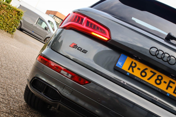 Audi SQ5 3.0TFSI Q5 Quattro S-Line 354pk Automaat! 1e Eig|DLR|Luchtvering|Kuipstoelen|Panoramadak|Virtual Cockpit|Black|Carbon|22