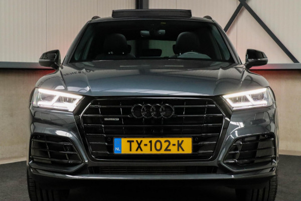 Audi Q5 2.0 TFSI Quattro Pro Line S S-Line 252pk Automaat! 1e Eig|NL|DLR|Panoramadak|Virtual Cockpit|LED Matrix|Black|22|Trekhaak