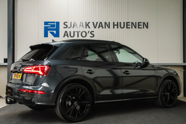 Audi Q5 2.0 TFSI Quattro Pro Line S S-Line 252pk Automaat! 1e Eig|NL|DLR|Panoramadak|Virtual Cockpit|LED Matrix|Black|22|Trekhaak