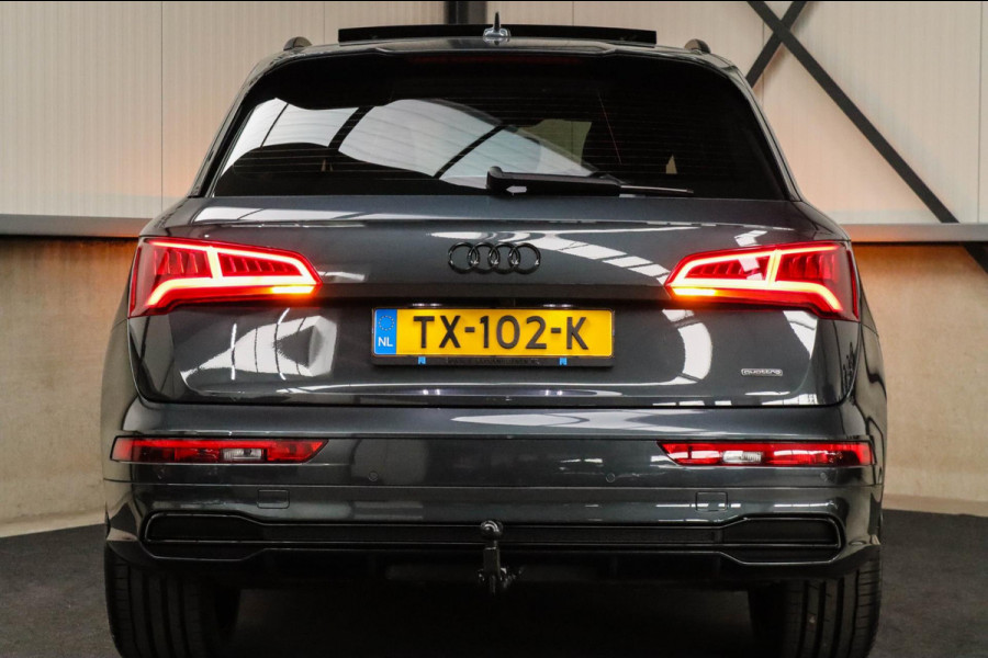 Audi Q5 2.0 TFSI Quattro Pro Line S S-Line 252pk Automaat! 1e Eig|NL|DLR|Panoramadak|Virtual Cockpit|LED Matrix|Black|22|Trekhaak