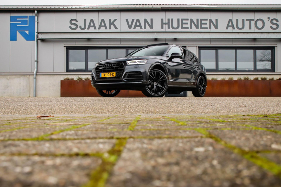 Audi Q5 2.0 TFSI Quattro Pro Line S S-Line 252pk Automaat! 1e Eig|NL|DLR|Panoramadak|Virtual Cockpit|LED Matrix|Black|22|Trekhaak