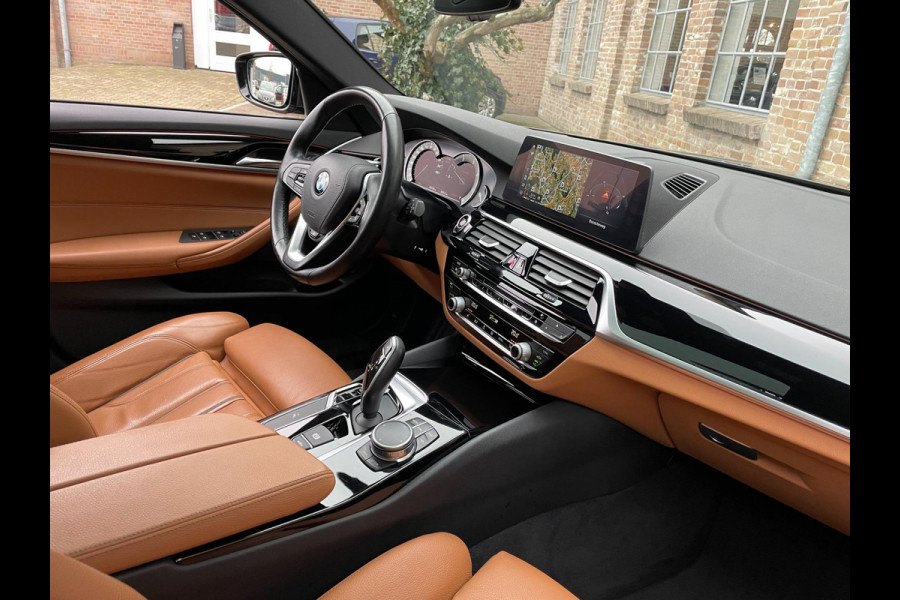 BMW 5 Serie Touring 520d High Executive Automaat 1e Eigenaar Panorama Leder Trekhaak