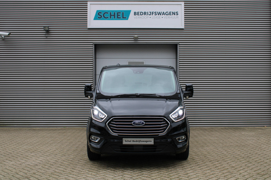 Ford Transit Custom Tourneo Dubbel Cabine 320 2.0 TDCI L2H1 Titanium X 170pk - Adaptive - Xenon - Blind Spot - Navigatie - Camera - Rijklaar