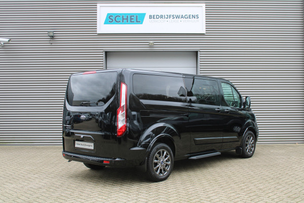 Ford Transit Custom Tourneo Dubbel Cabine 320 2.0 TDCI L2H1 Titanium X 170pk - Adaptive - Xenon - Blind Spot - Navigatie - Camera - Rijklaar