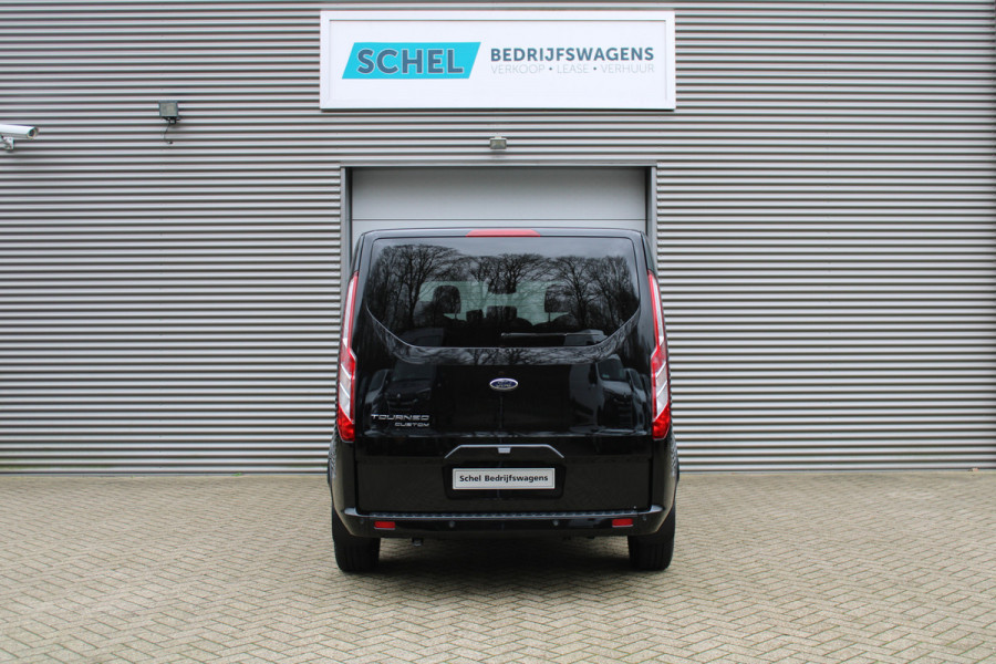 Ford Transit Custom Tourneo Dubbel Cabine 320 2.0 TDCI L2H1 Titanium X 170pk - Adaptive - Xenon - Blind Spot - Navigatie - Camera - Rijklaar