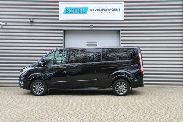 Ford Transit Custom Tourneo Dubbel Cabine 320 2.0 TDCI L2H1 Titanium X 170pk - Adaptive - Xenon - Blind Spot - Navigatie - Camera - Rijklaar