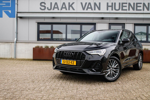 Audi Q3 35 TFSI 1.5 TFSI S Line Pro Line S 150pk S-Tronic! 1e|DLR|Virtual Cockpit|LED Matrix|Leder elektrisch|Keyless|Black|19inch