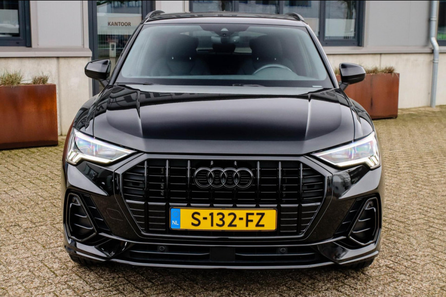 Audi Q3 35 TFSI 1.5 TFSI S Line Pro Line S 150pk S-Tronic! 1e|DLR|Virtual Cockpit|LED Matrix|Leder elektrisch|Keyless|Black|19inch