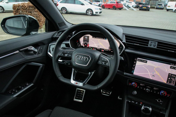 Audi Q3 35 TFSI 1.5 TFSI S Line Pro Line S 150pk S-Tronic! 1e|DLR|Virtual Cockpit|LED Matrix|Leder elektrisch|Keyless|Black|19inch