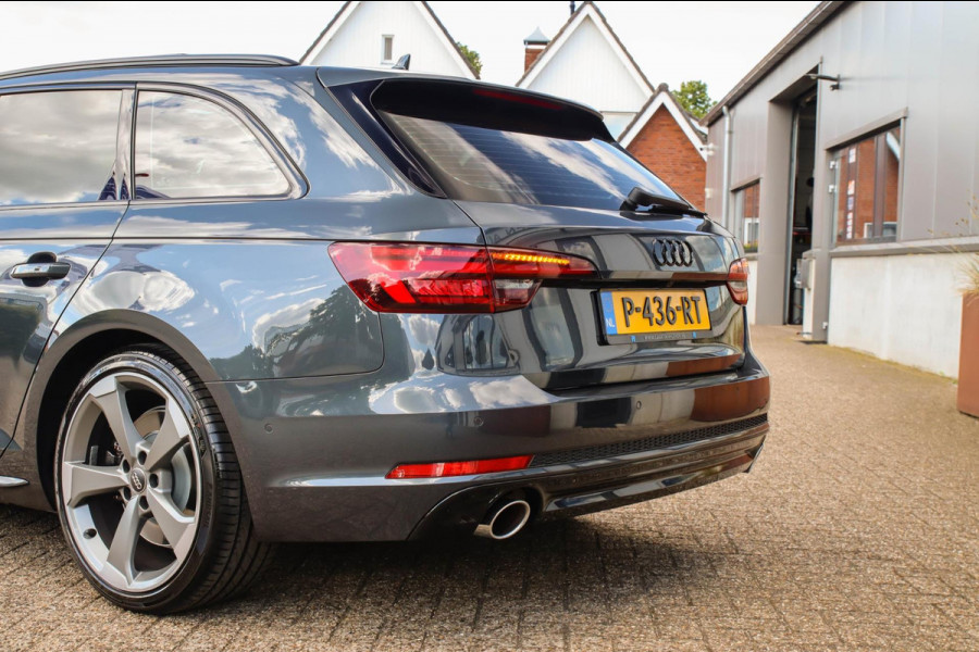 Audi A4 Avant 45 2.0TFSI S line Black Edition Facelift 252pk S-Tronic! 1e Eig|DLR|Panoramadak|Virtual Cockpit|Leder|LED|ACC|Black