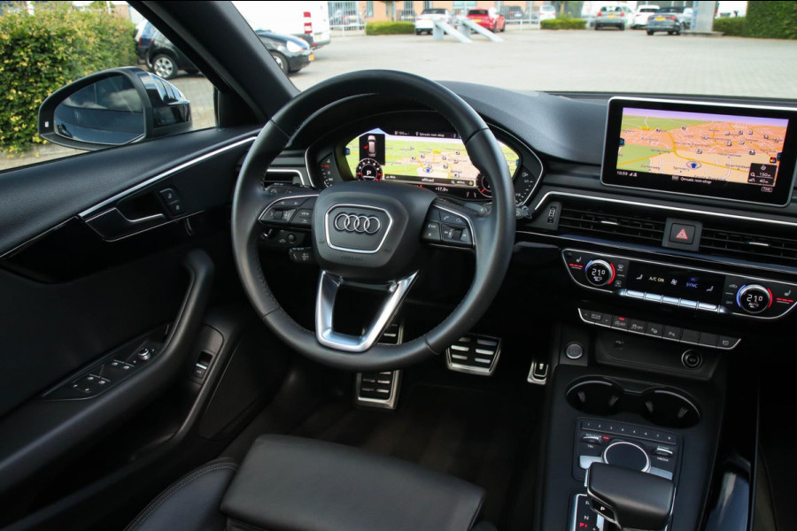 Audi A4 Avant 45 2.0TFSI S line Black Edition Facelift 252pk S-Tronic! 1e Eig|DLR|Panoramadak|Virtual Cockpit|Leder|LED|ACC|Black