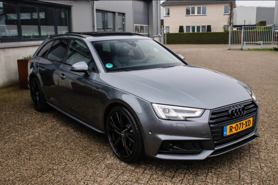 Audi A4 Avant 45 2.0TFSI S-line Black Edition Facelift 252pk S-Tronic! 1e Eig|DLR|Panoramadak|Virtual Cockpit|Leder|LED|ACC|Black