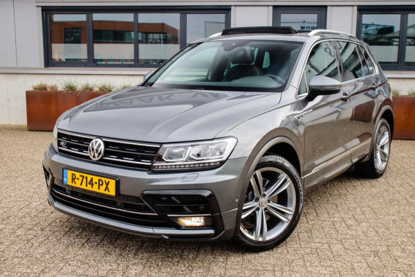 Volkswagen Tiguan 2.0TSI 4Motion Highline R-Line 180pk DSG! 1e Eig|Dealer|Panoramadak|Virtual Cockpit|LED|NAVI|Camera|PDC|19inch