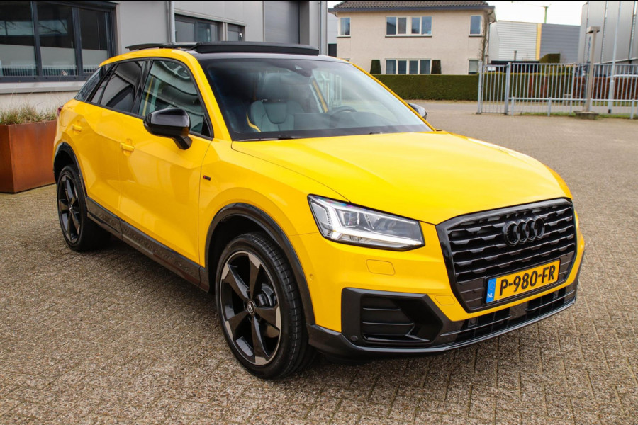 Audi Q2 1.4 TFSI CoD Sport Pro Line S S-line 150pk S-Tronic 1e Eig|DLR|Panoramadak|Virtual Cockpit|LED Matrix|3D Knippers|19|Black