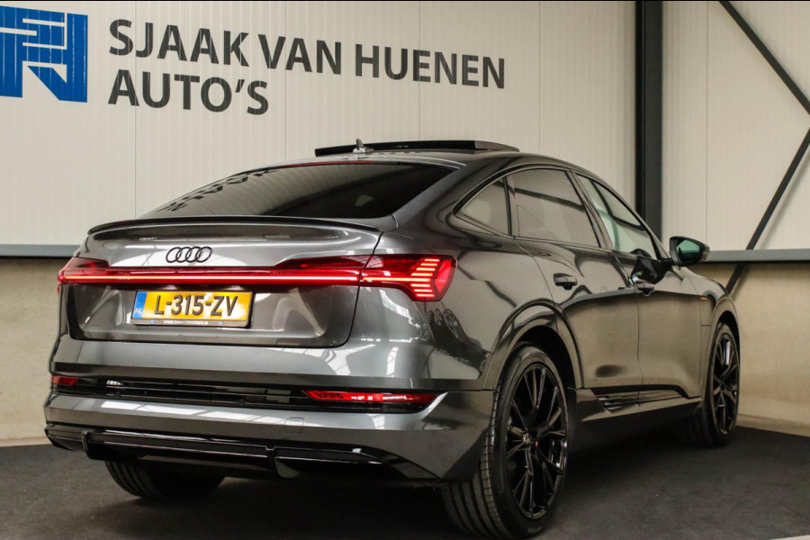 Audi e-tron 55 Quattro S Edition Pro Line S S-Line 408pk! 12%|1e|NL|DLR|Panoramadak|Virtual Cockpit|Luchtvering|ACC|360|Black|22