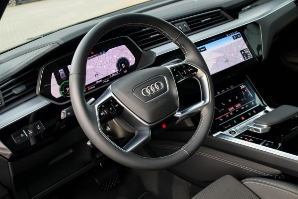 Audi e-tron 55 Quattro S Edition Pro Line S S-Line 408pk! 12%|1e|NL|DLR|Panoramadak|Virtual Cockpit|Luchtvering|ACC|360|Black|22