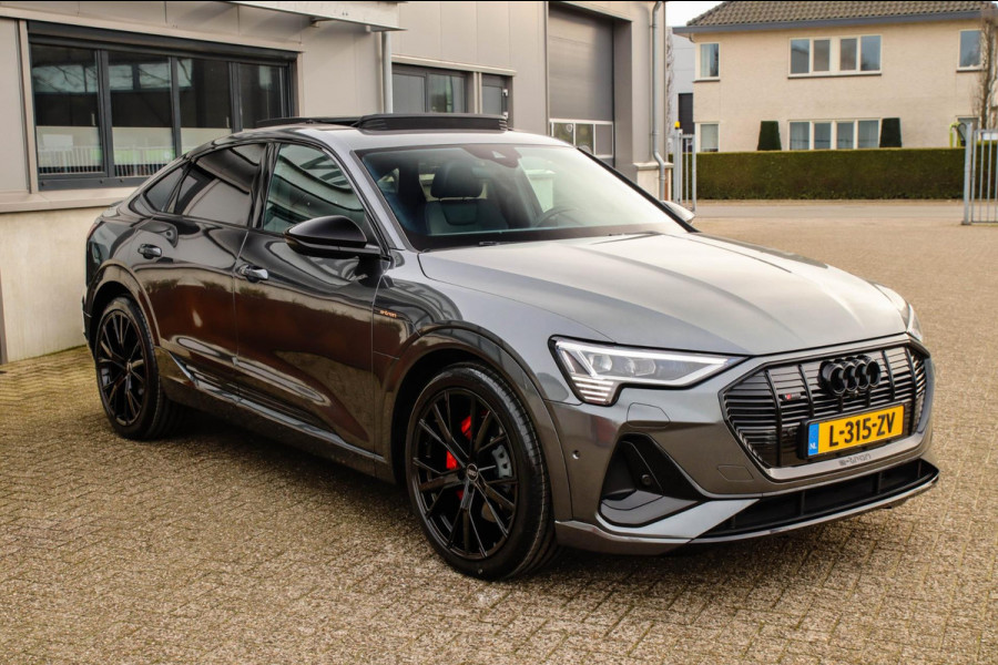 Audi e-tron 55 Quattro S Edition Pro Line S S-Line 408pk! 12%|1e|NL|DLR|Panoramadak|Virtual Cockpit|Luchtvering|ACC|360|Black|22