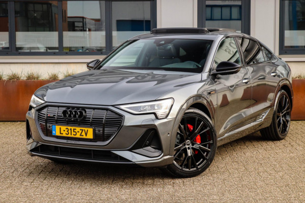 Audi e-tron 55 Quattro S Edition Pro Line S S-Line 408pk! 12%|1e|NL|DLR|Panoramadak|Virtual Cockpit|Luchtvering|ACC|360|Black|22