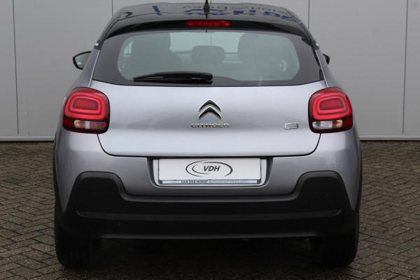 Citroën C3 1.2-83pk PureTech 'Feel-Pack'. Fijne comfortabele wagen ! Airco, cruise cntrl, metallic lak, LM wielen, parkeersensoren achter etc.