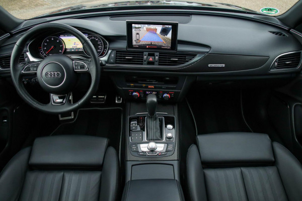 Audi A6 AVANT 2.0 TFSI Quattro S line Edition 252pk Automaat 1e Eig|DLR|Lederen sportstoelen|Panoramadak|LED Matrix|Black|Trekhaak