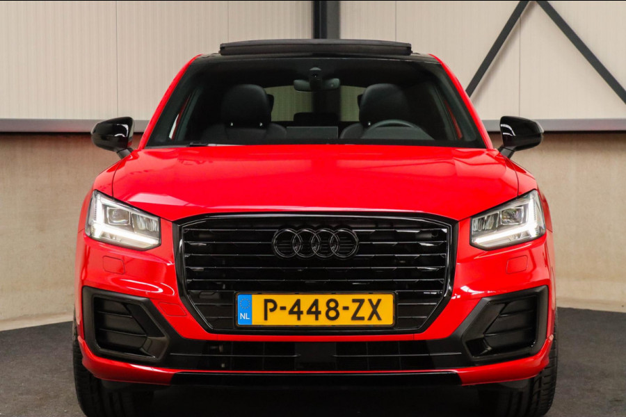 Audi Q2 1.4 TFSI CoD Sport Pro Line S S-line 150pk S-Tronic! 1e|Virtual Cockpit|Panoramadak|LED Matrix|3D Knippers|Leder|Black|19