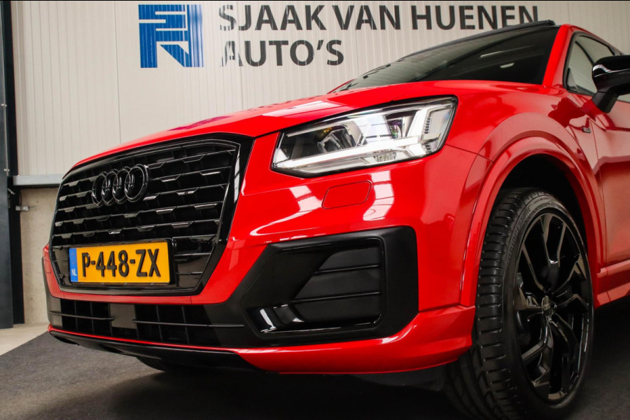 Audi Q2 1.4 TFSI CoD Sport Pro Line S S-line 150pk S-Tronic! 1e|Virtual Cockpit|Panoramadak|LED Matrix|3D Knippers|Leder|Black|19