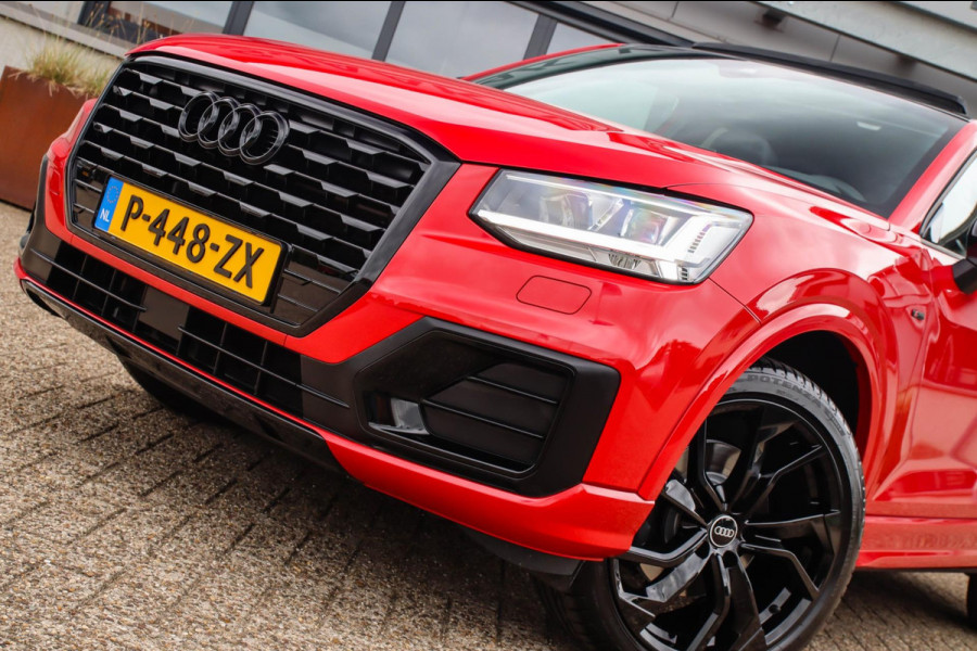 Audi Q2 1.4 TFSI CoD Sport Pro Line S S-line 150pk S-Tronic! 1e|Virtual Cockpit|Panoramadak|LED Matrix|3D Knippers|Leder|Black|19