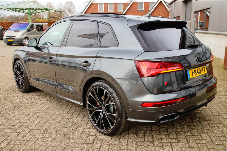 Audi Q5 3.0TFSI SQ5 Quattro S-Line 354pk Automaat 1e Eig|DLR|Kuipstoelen|Panoramadak|Virtual Cockpit|Luchtvering|Black Pack|22inch