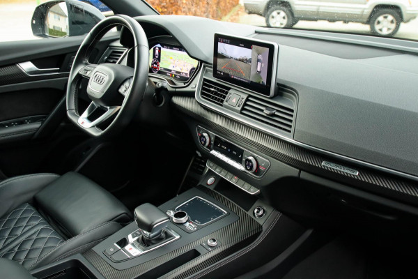 Audi Q5 3.0TFSI SQ5 Quattro S-Line 354pk Automaat 1e Eig|DLR|Kuipstoelen|Panoramadak|Virtual Cockpit|Luchtvering|Black Pack|22inch