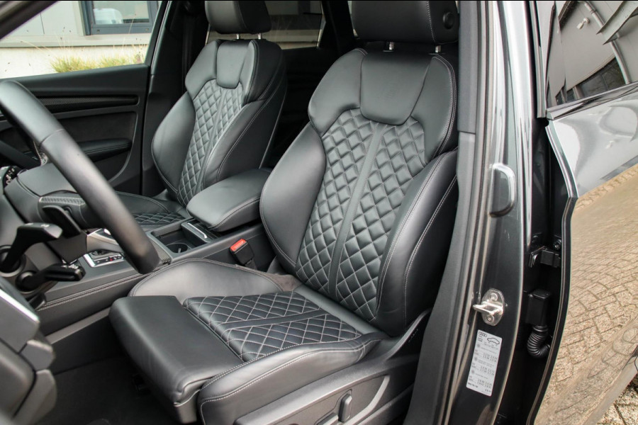 Audi Q5 3.0TFSI SQ5 Quattro S-Line 354pk Automaat 1e Eig|DLR|Kuipstoelen|Panoramadak|Virtual Cockpit|Luchtvering|Black Pack|22inch